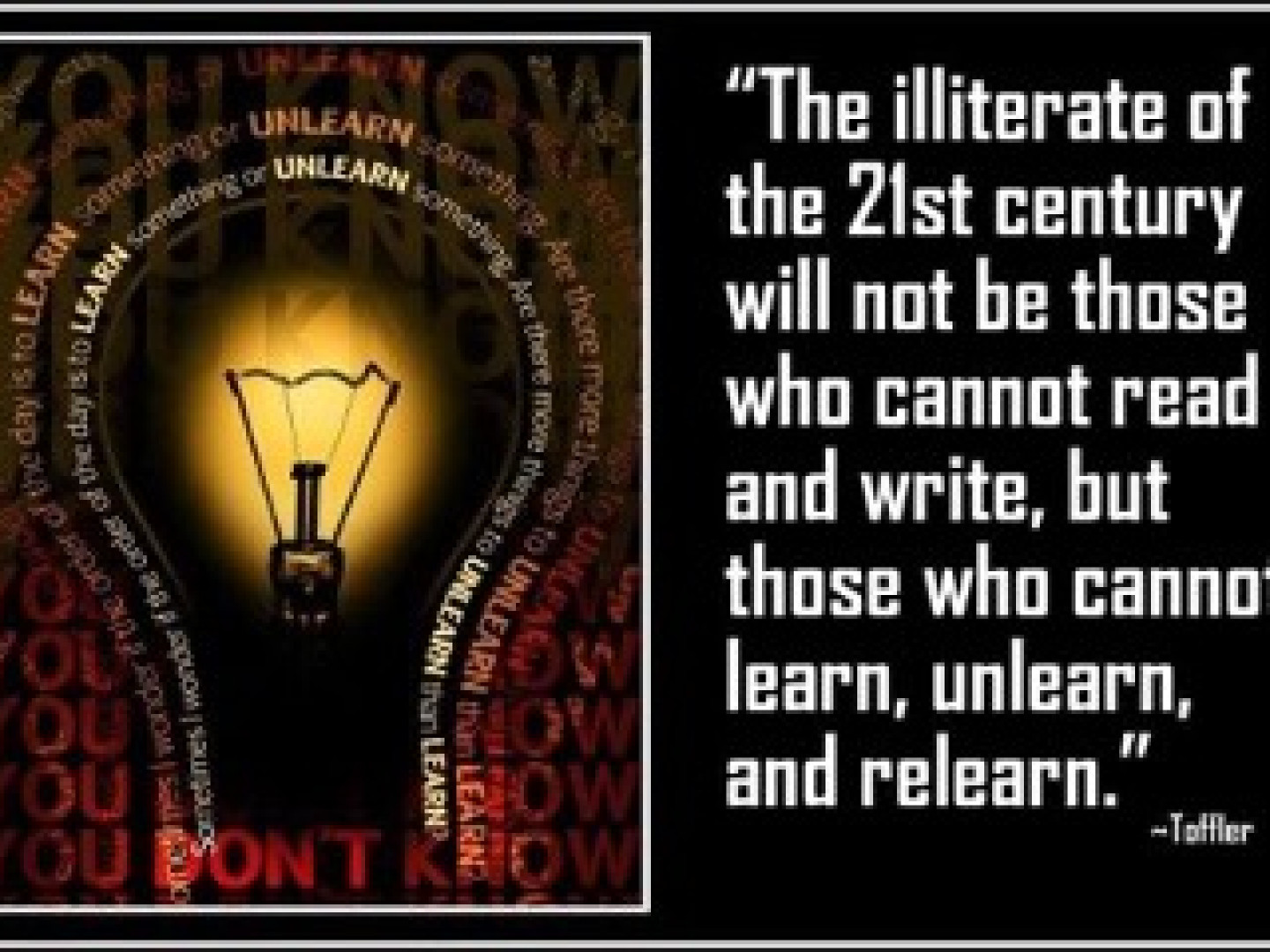To thrive in a disrupted and turbulent world, we almost certainly need to do some unlearning