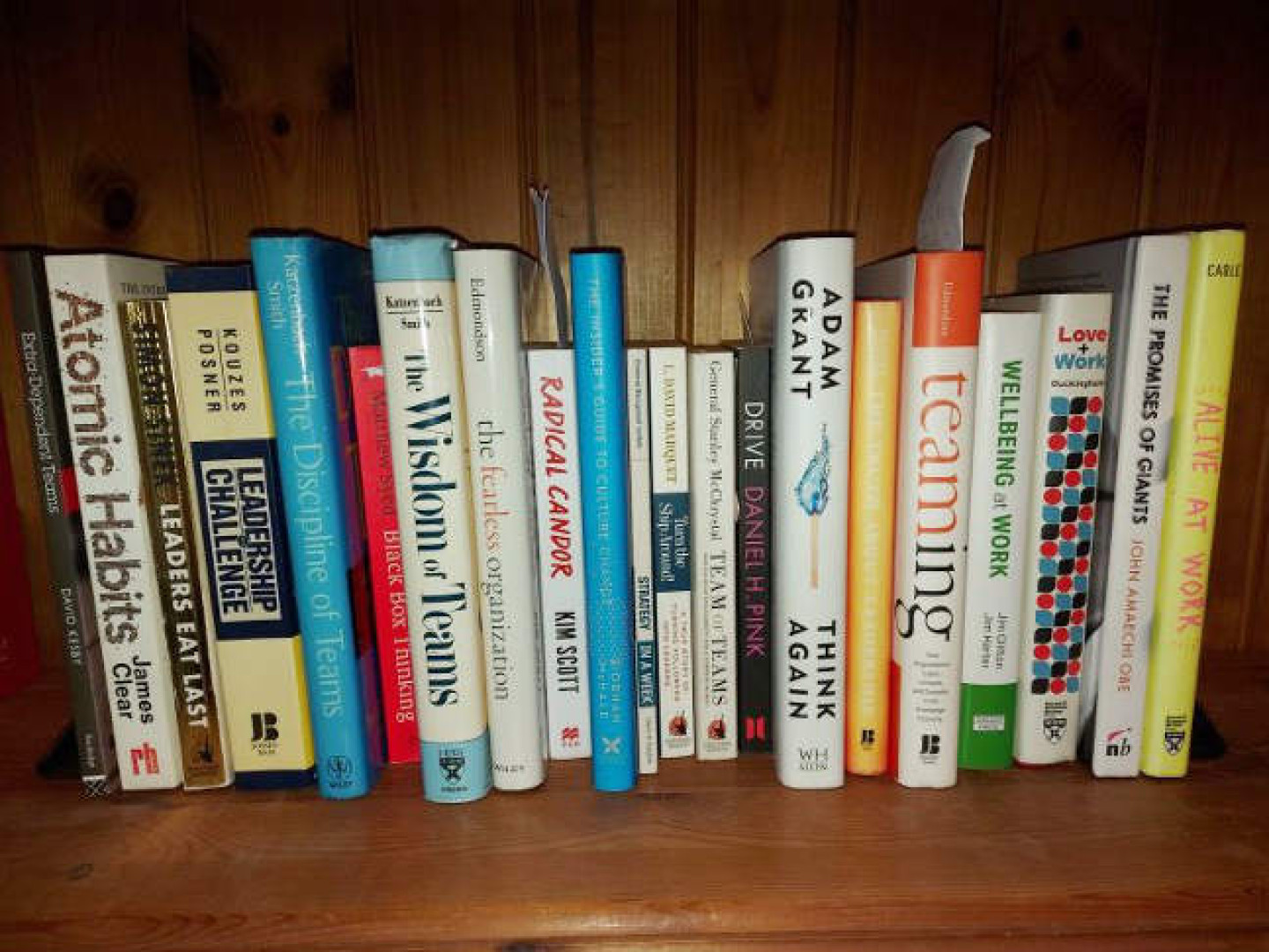 Learning from 21 years – 21 books flockofcats andy james